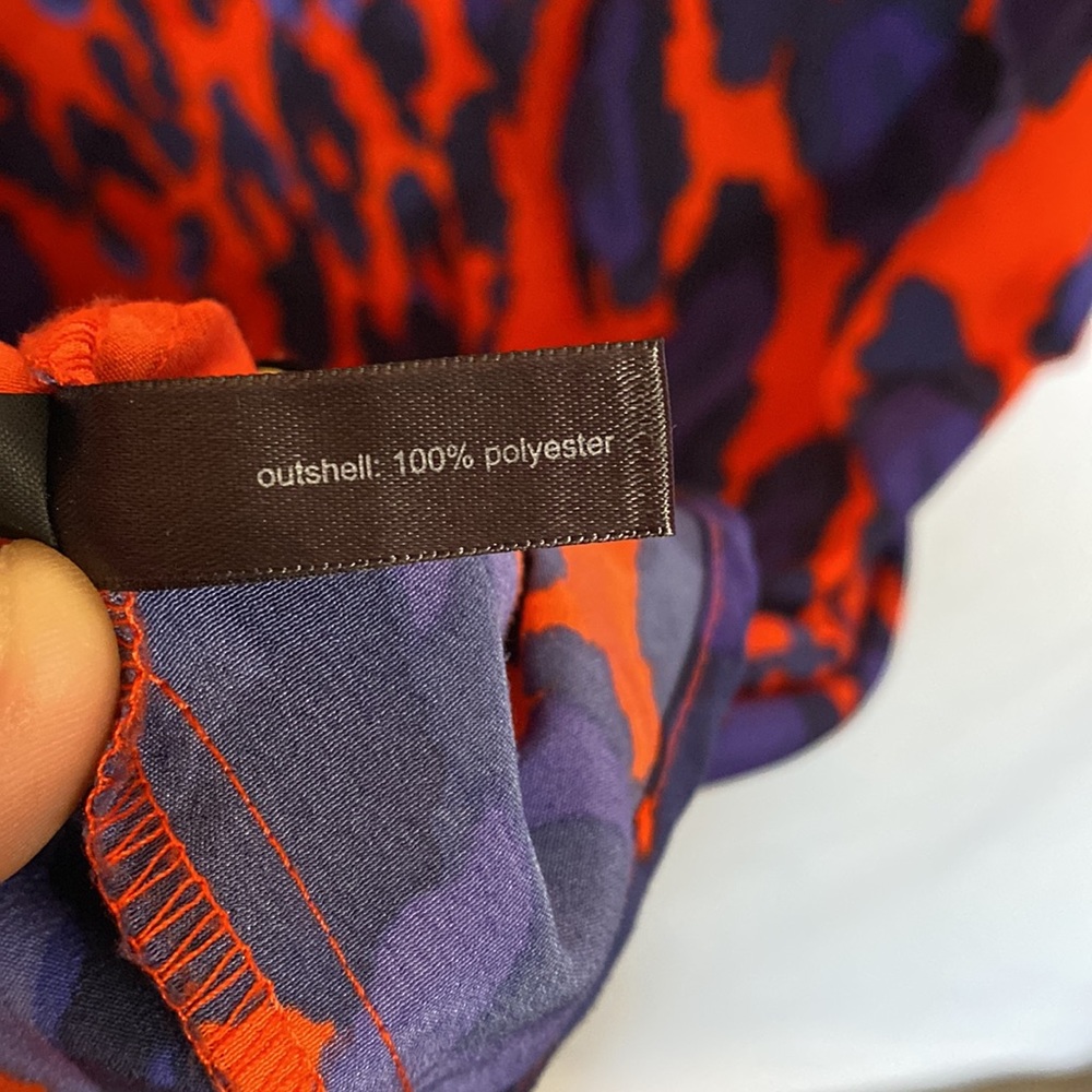 The Limited Vibrant Red and Purple Midi Dress - Picture 6 of 6